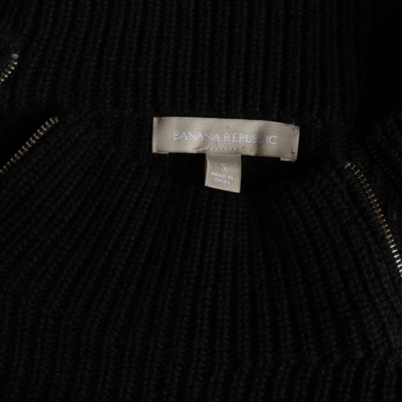 Vintage Banana Republic Black Sweater, EUC, Small - Picture 3 of 5
